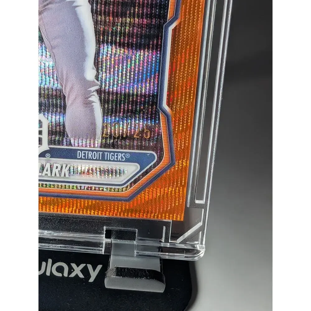 2026 Bowman Chrome Max Clark Orange Refractor /25 BCP-236 IT-20 Tigers Lot